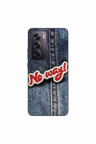 OEM Husa compatibila cu Oppo Reno12 Pro Silicon Gel Tpu Model No Way Jeans