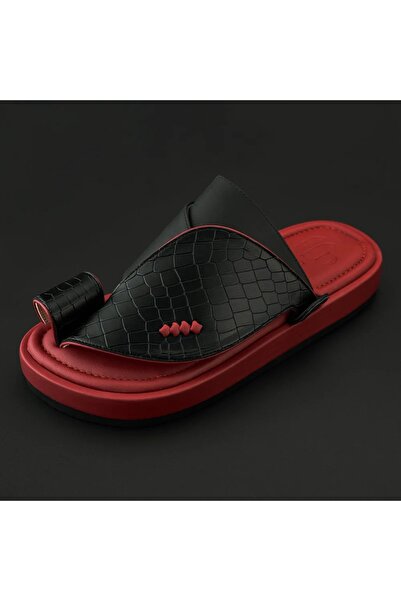 Razzah Classic Design Snake Patterned Leather Dressy Oriental Shoe - Black & ...