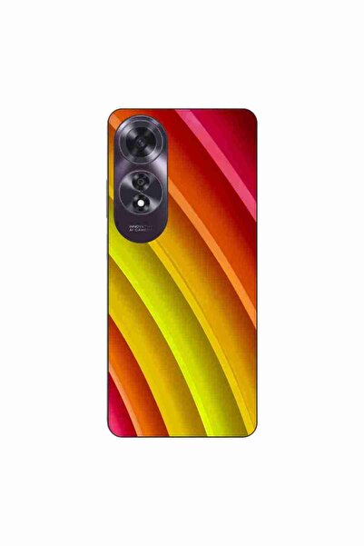 OEM Husa compatibila cu Oppo A60 4G Silicon Gel Tpu Model Abstract Stripes