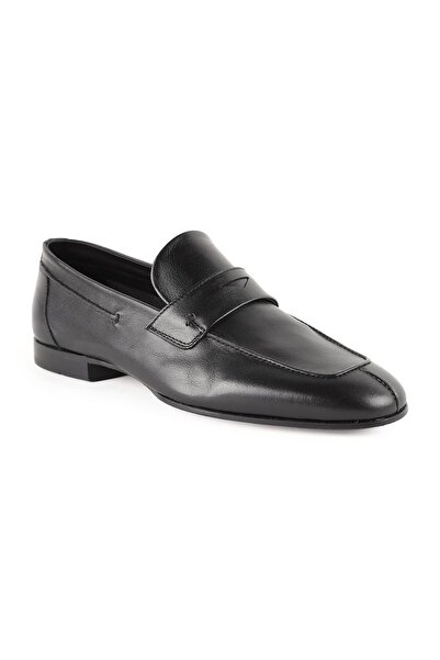 Libero Ανδρικά παπούτσια Loafer Γνήσιο δέρμα Buffalo με δερμάτινη σόλα Classi...