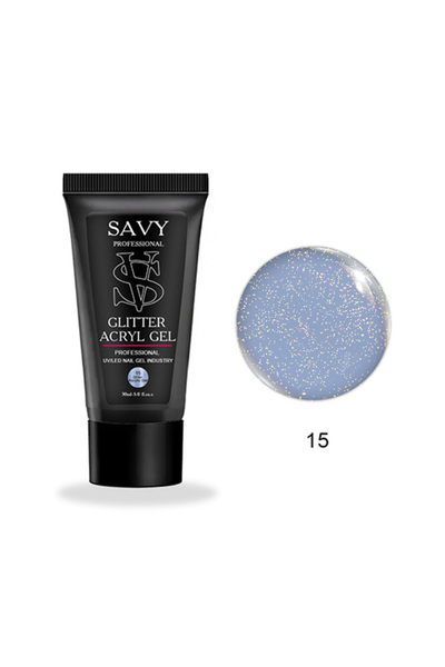 OEM Acryl Gel Shimmer, 30 ml, SavyProfessional Nr. 15