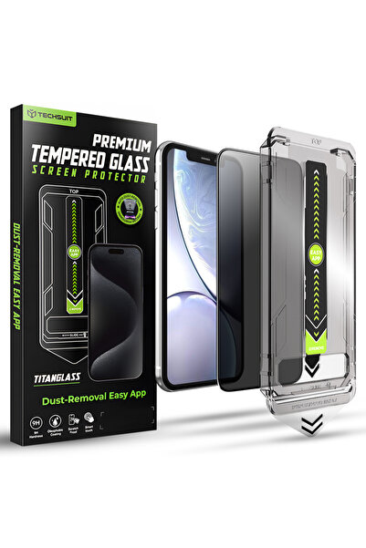 Techsuit Folie protectie pentru iPhone 11 / iPhone XR, Antisoc, privacy