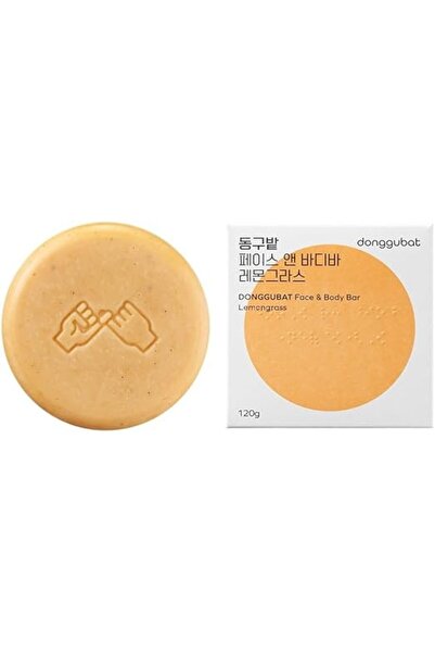 Generic صابون الليمون للوجه والجسم من دونغوبا، 120 جرام، أصفر