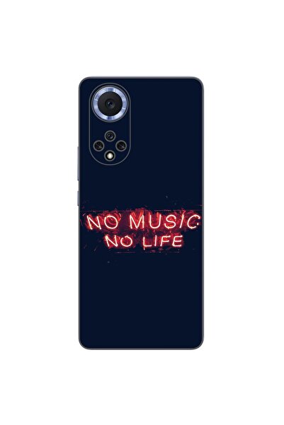 OEM Husa compatibila cu Huawei Nova 9 Silicon Gel Tpu Model No Music No Life