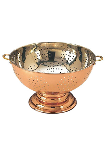Destilatori Copper sieve O24 cm with bronze handles