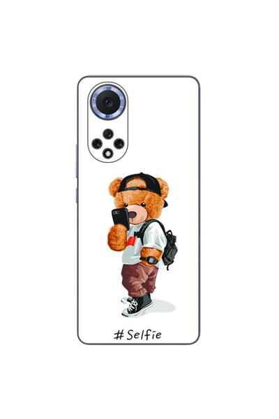 OEM Husa compatibila cu Huawei Nova 9 Silicon Gel Tpu Model Bear Teddy Selfie