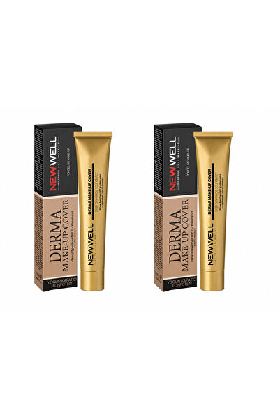 New Well Yoğun Kapatıcı Fondöten - Derma Make Up Cover 01 Gold 30 ml AVANTAJL...