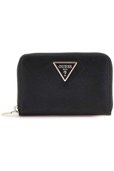 Guess μαύρο πορτοφόλι Laurel SLG M