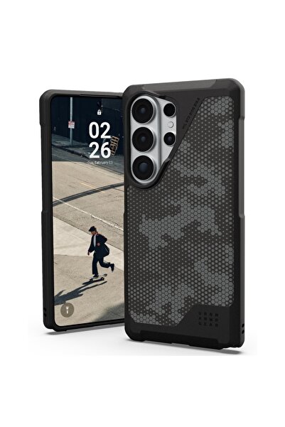 UAG Husa Metropolis LT Magnetic Samsung Galaxy S26 Ultra Micro Hex Camo Graphite