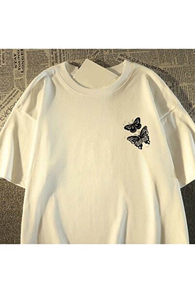 bellanova Unisex Oversize T-shirt με στάμπα Streetwear Άνετη εφαρμογή Daily P...