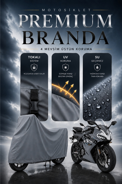 SULAITE Motosiklet Brandası CF MOTO SR 250 - 450 Su Geçirmez UV Koruma Kalın ...