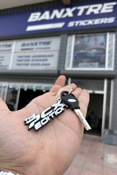 Banxtre Honda PCX için Anahtarlık The PCX Edition Özel Tasarım Sert Plastik A...