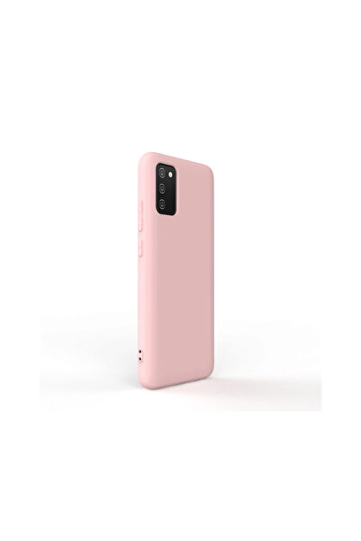 lemontti Husă Samsung Galaxy A02s Silicon Moale Subțire Roz Nisipiu
