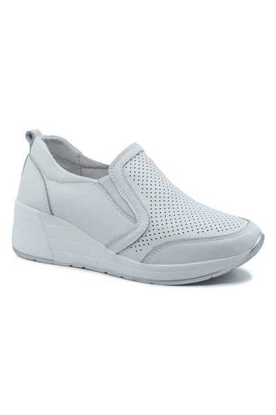 Maria Conti Shoes for women, made of leather, Maria Conti, provided with elas...