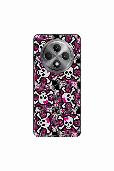 OEM Husa compatibila cu Oppo Reno12 FS Silicon Gel Tpu Model Pop Art Skeleton