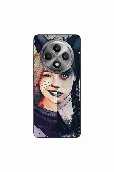 OEM Husa compatibila cu Oppo Reno12 FS Silicon Gel Tpu Model Wednesday si Eni...