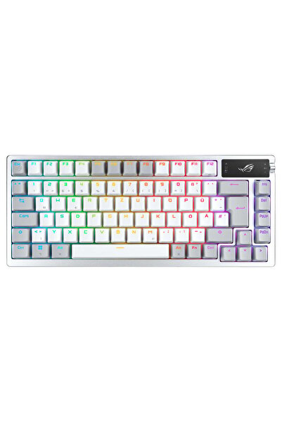 ASUS Tastatură ROG AZOTH Albă Gaming