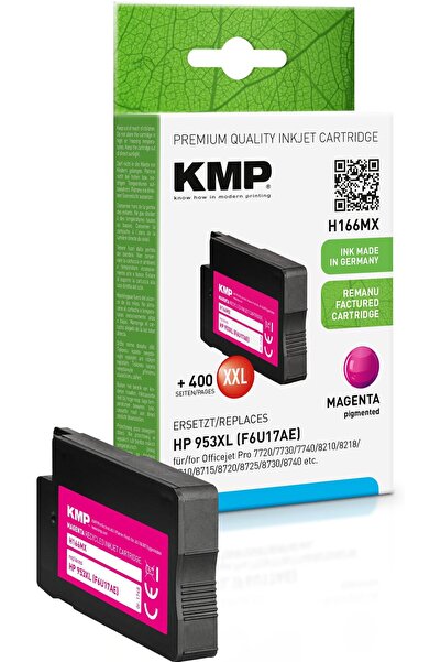 KMP Cartuș HP 953XL (F6U17AE) magenta 2000 pagini, cu cip hibrid, reîncărcat