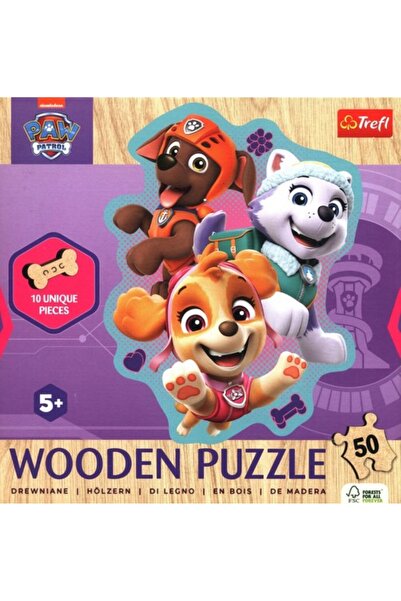 Trefl Puzzle 50 piese cu contur Weso≈Ça gromadka piesk√≥w