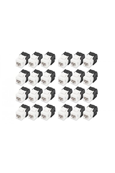 Digitus Mufă Keystone Cat6/RJ45->LSA neecranată 250MHz 24 bucăți