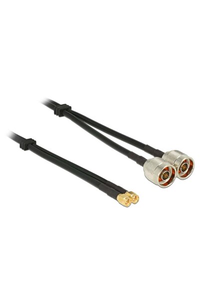 DELOCK HF Kabel 2x SMA -> 2x N St/St 5.00m