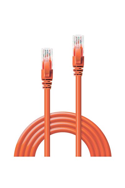 LİNDY Cablu patch Cat6 U/UTP portocaliu 3.00m