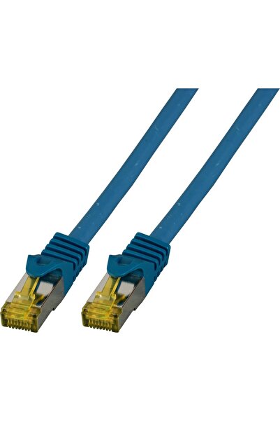 EFB Elektronik EFB Cablu patch RJ45 S/FTP Cat.6A LSZH Cat.7 Rohk. 1,50m albastru