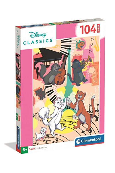 CLEMENTONI Puzzle 104 Aristocats