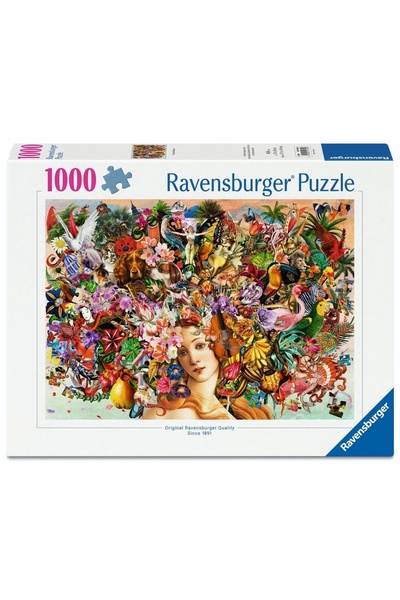 RAVENSBURGER Puzzle 1000 Pasiune pentru Puzzle