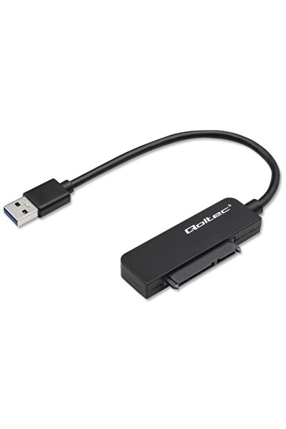 Qoltec Cablu adaptor SATA |   Carcasă pentru disc SSD HDD 2.5 " |   USB 3.0 |...
