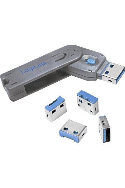 LogiLink AU0052 blocator de port USB-C 1x cheie și 4x blocaje