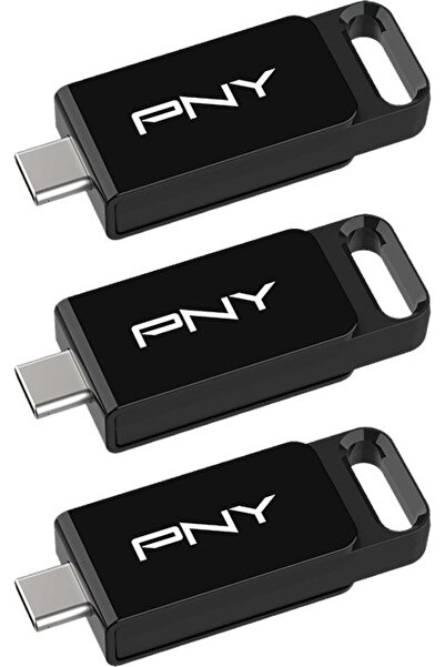 PNY Stick USB 128GB Elite USB 3.2 TYPE-C pachet de 3 (vânzare cu amănuntul)