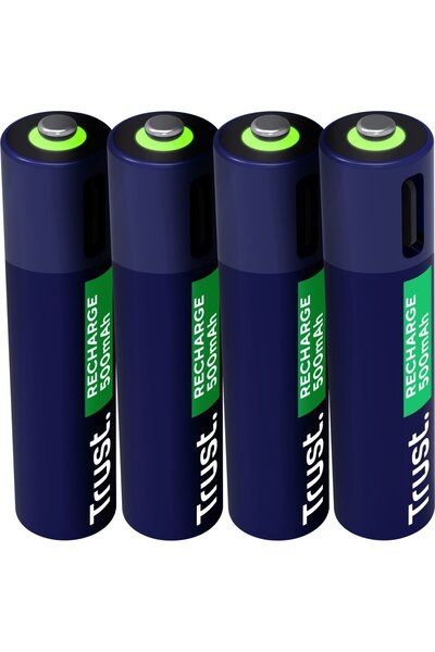 Trust Baterie 4P AAA USB-C