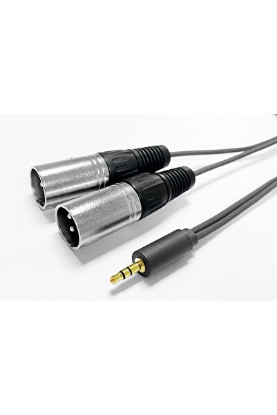 VivoLink Cablu 3.5mm la 2 x XLR tată 2m