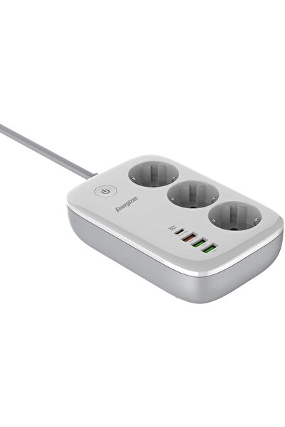 Energizer LISTWA ZASILAJƒÑCA SMART Z Wi-Fi I APP 3x SCHUKO 3x USB-A 1x USB-C ...