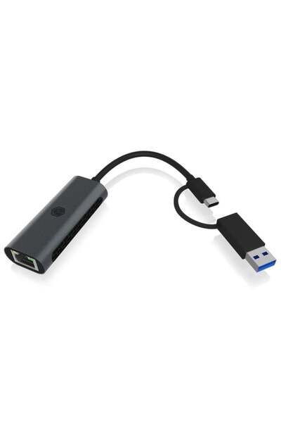RaidSonic ICY BOX IB-LAN301-C3 USB Type-C / Type-A la LAN