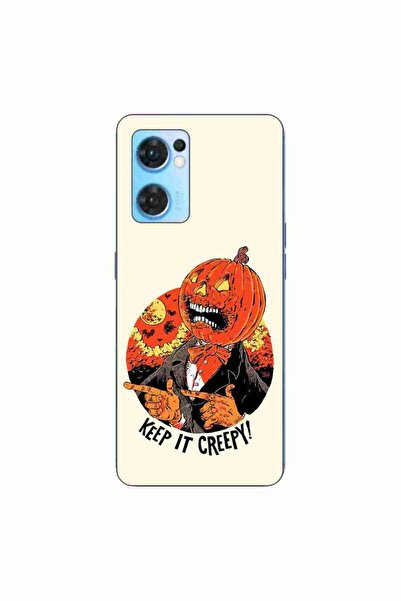 OEM Husa compatibila cu Oppo Reno7 5G Silicon Gel Tpu Model Halloween Keep it...