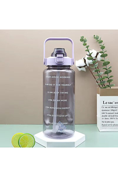 fitmart 2 Lt Motivational Sports Water Bottle Bpa Free