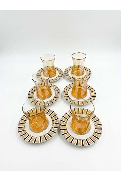 Altabi Borosilicate Glass Tea Cup – Heat Resistant Transparent Design 6 Pieces