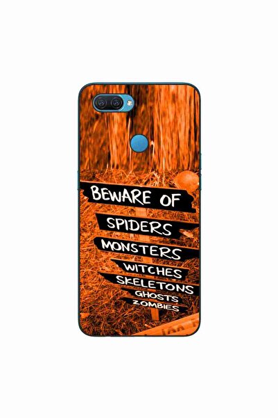 OEM Husa compatibila cu Oppo A12 Silicon Gel Tpu Model Halloween Beware Signs