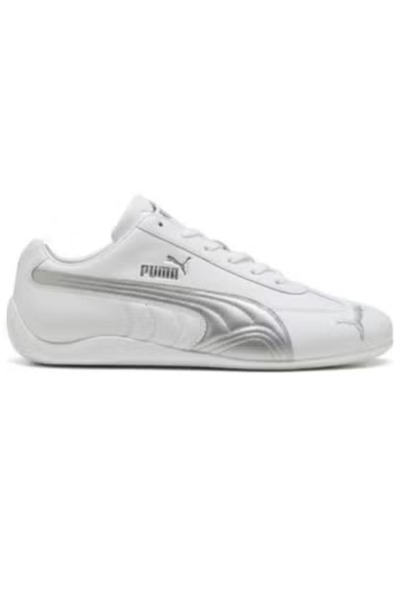 Premium PUMA Speedcat Go OG Sneakers – White/Silver | Unisex Casual & Racing-...