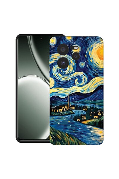 bestcase Θήκη για Realme GT 7 Pro με σχέδιο Έναστρη Νύχτα, TPU Ματ Εξαιρετικά...