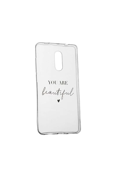 bestcase Husa de protectie cu mesaj You Are Beautiful, pentru Nokia 5.1 (2018...