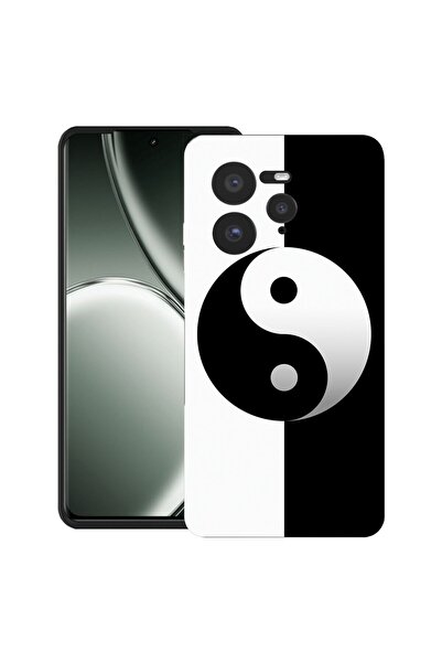 bestcase ¬Æ Husa pentru Realme GT 7 Pro cu Design Yin Yang, TPU Mat Ultra Sli...