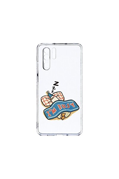 bestcase Διαφανής Θήκη Σιλικόνης 2MM, Συμβατή με Huawei P30 Pro, Έχω Απασχόλη...
