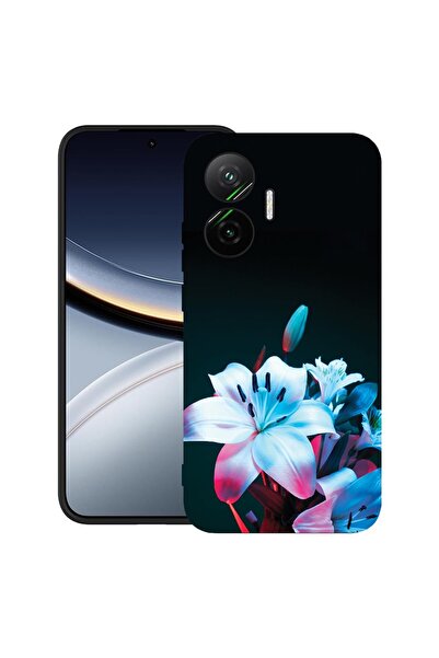 bestcase ¬Æ Husa pentru Poco F7 cu Design Orchid Flower, TPU Mat Ultra Slim, ...