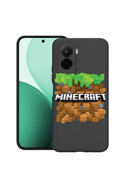 bestcase Υπέρλεπτη Θήκη TPU Συμβατή με Poco M7, με σχέδιο Minecraft, 3119618 ...