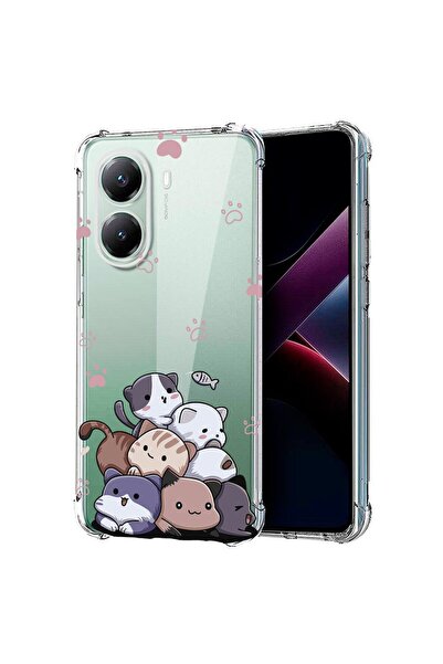 bestcase ¬Æ Husa Anti Shock Compatibila cu Poco X7 Pro 5G, Baby Cats, 1988230...