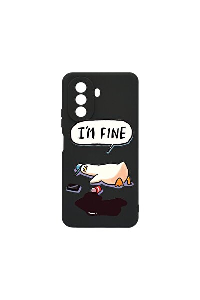 bestcase Λεπτή Θήκη Σιλικόνης 0.8MM, Συμβατή με Huawei Nova Y70, Σχέδιο Duck ...