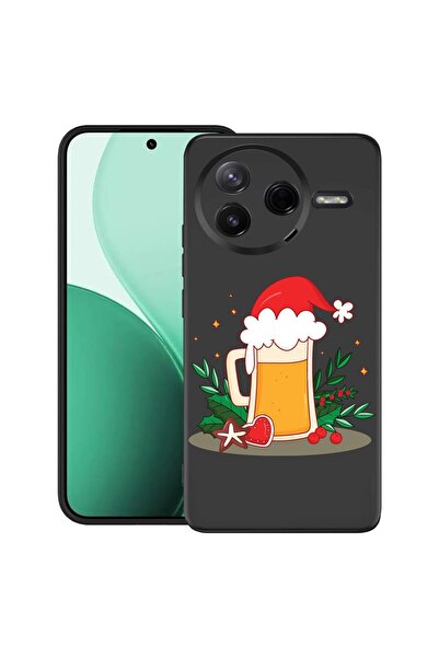 bestcase ¬Æ Husa TPU Ultra Slim Compatibil cu Poco F7 Pro, cu Design Xmas Bee...